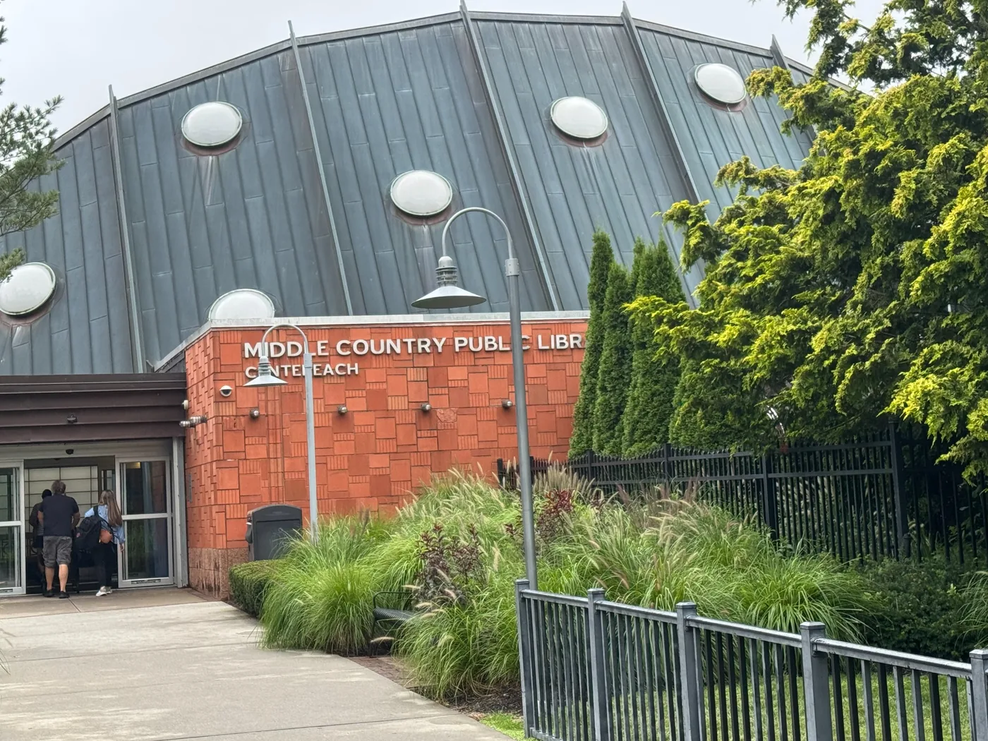 Middle Country Public Library Centereach building on Eastwood Boulevard